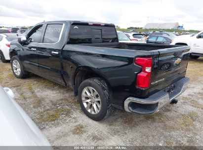 Lot #2995284944 2021 CHEVROLET SILVERADO 1500 4WD  SHORT BED LTZ