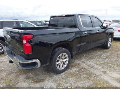 Lot #2995284944 2021 CHEVROLET SILVERADO 1500 4WD  SHORT BED LTZ