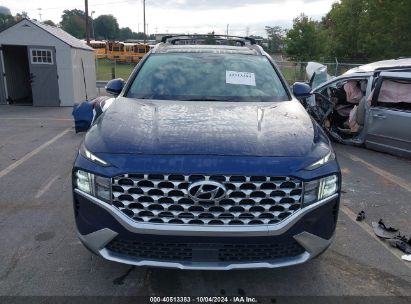 Lot #2989126865 2022 HYUNDAI SANTA FE SEL