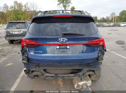 Lot #2989126865 2022 HYUNDAI SANTA FE SEL