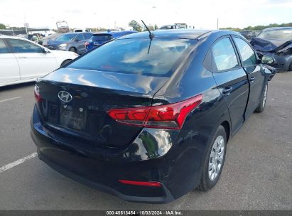 Lot #2992825803 2022 HYUNDAI ACCENT SE