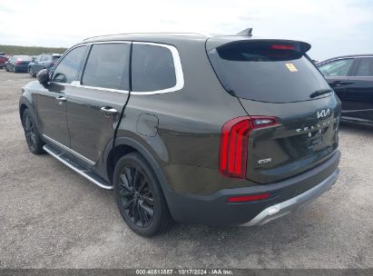 Lot #2992825767 2022 KIA TELLURIDE SX