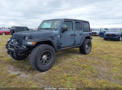 Lot #2992825768 2018 JEEP WRANGLER UNLIMITED SAHARA 4X4