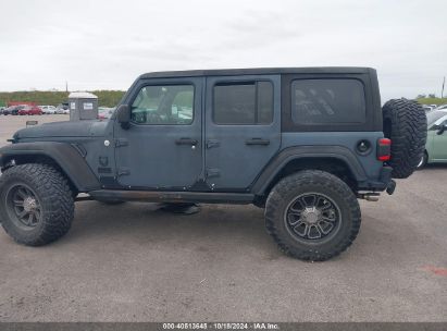 Lot #2992825768 2018 JEEP WRANGLER UNLIMITED SAHARA 4X4