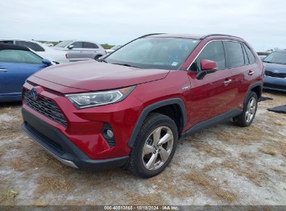 Lot #2992825758 2019 TOYOTA RAV4 HYBRID LIMITED