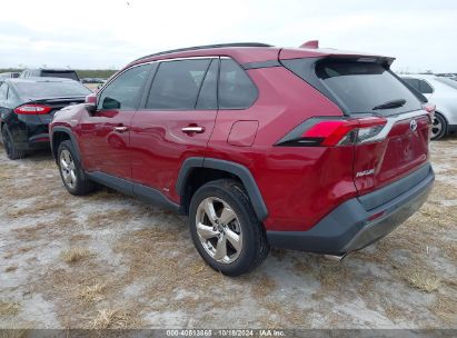 Lot #2992825758 2019 TOYOTA RAV4 HYBRID LIMITED