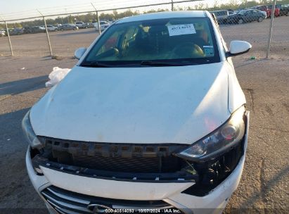 Lot #3053064579 2018 HYUNDAI ELANTRA SEL