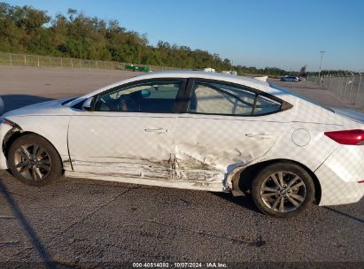 Lot #3053064579 2018 HYUNDAI ELANTRA SEL