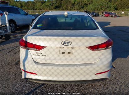 Lot #3053064579 2018 HYUNDAI ELANTRA SEL