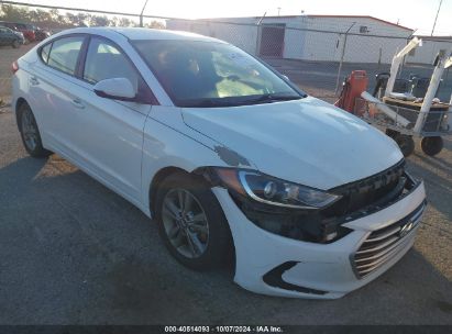 Lot #3053064579 2018 HYUNDAI ELANTRA SEL