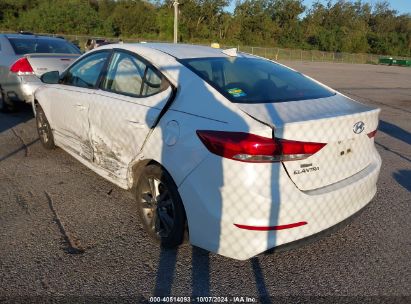 Lot #3053064579 2018 HYUNDAI ELANTRA SEL