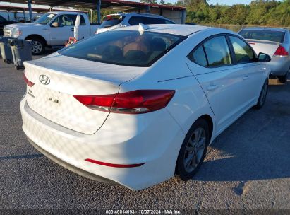 Lot #3053064579 2018 HYUNDAI ELANTRA SEL