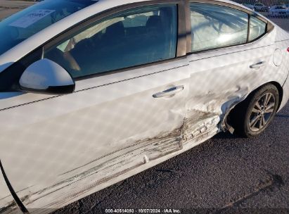 Lot #3053064579 2018 HYUNDAI ELANTRA SEL