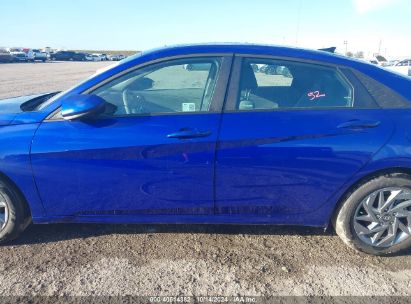 Lot #2992826029 2024 HYUNDAI ELANTRA SEL