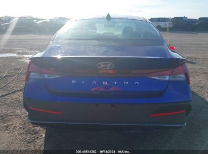 Lot #2992826029 2024 HYUNDAI ELANTRA SEL