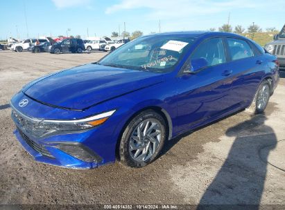 Lot #2992826029 2024 HYUNDAI ELANTRA SEL