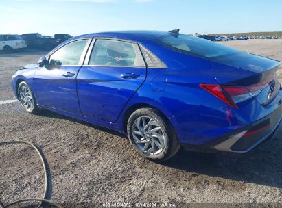 Lot #2992826029 2024 HYUNDAI ELANTRA SEL