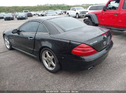 Lot #2992826027 2003 MERCEDES-BENZ SL 500