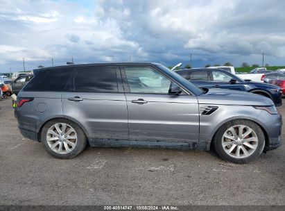 Lot #2995300592 2020 LAND ROVER RANGE ROVER SPORT HSE MHEV