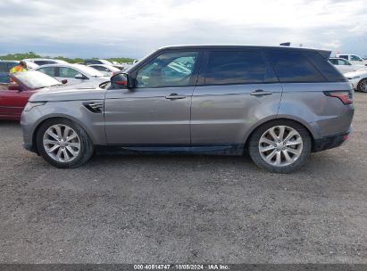 Lot #2995300592 2020 LAND ROVER RANGE ROVER SPORT HSE MHEV