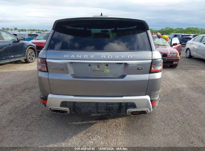 Lot #2995300592 2020 LAND ROVER RANGE ROVER SPORT HSE MHEV