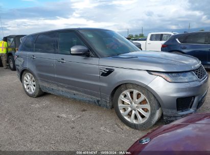 Lot #2995300592 2020 LAND ROVER RANGE ROVER SPORT HSE MHEV