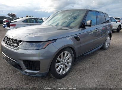 Lot #2995300592 2020 LAND ROVER RANGE ROVER SPORT HSE MHEV