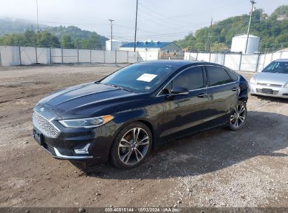 Lot #2995300581 2020 FORD FUSION TITANIUM