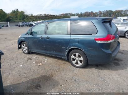 Lot #2996534161 2011 TOYOTA SIENNA BASE V6