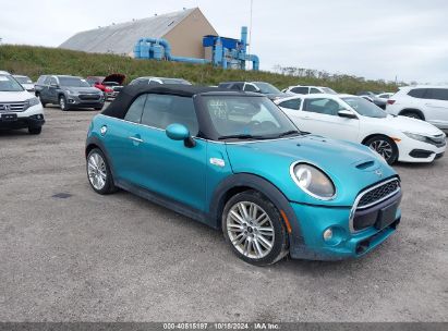 Lot #3052077131 2019 MINI CONVERTIBLE COOPER S