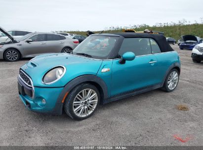 Lot #3052077131 2019 MINI CONVERTIBLE COOPER S