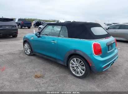 Lot #3052077131 2019 MINI CONVERTIBLE COOPER S