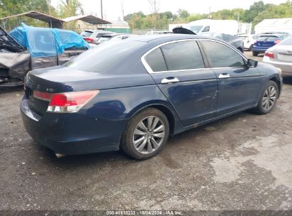 Lot #2995300580 2012 HONDA ACCORD 3.5 EX-L