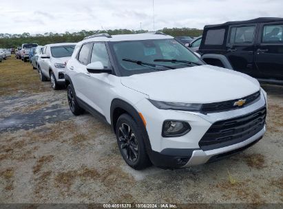 Lot #2996534157 2023 CHEVROLET TRAILBLAZER FWD LT