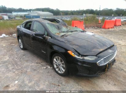 Lot #2995300568 2019 FORD FUSION HYBRID SE