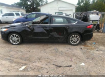 Lot #2995300568 2019 FORD FUSION HYBRID SE