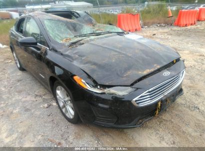 Lot #2995300568 2019 FORD FUSION HYBRID SE