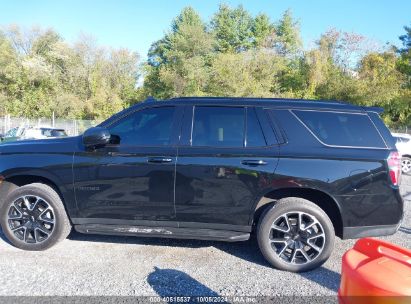 Lot #2995300560 2023 CHEVROLET TAHOE 4WD RST