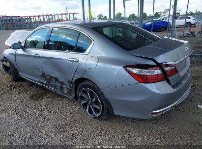 Lot #2992825968 2017 HONDA ACCORD EX-L V6