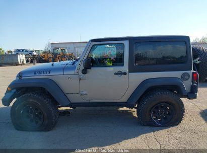 Lot #3035076948 2016 JEEP WRANGLER WILLYS WHEELER