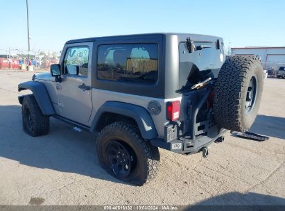 Lot #3035076948 2016 JEEP WRANGLER WILLYS WHEELER