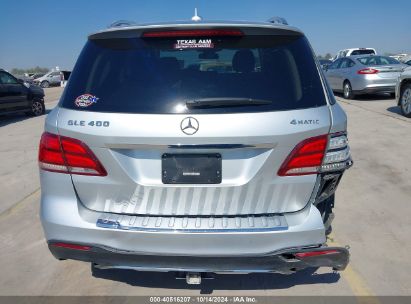 Lot #2992830430 2016 MERCEDES-BENZ GLE 400 4MATIC