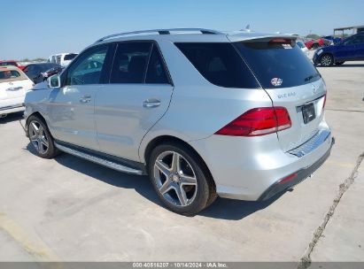 Lot #2992830430 2016 MERCEDES-BENZ GLE 400 4MATIC