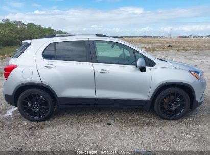 Lot #2992825928 2021 CHEVROLET TRAX FWD LT