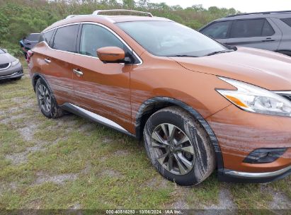 Lot #2995284371 2016 NISSAN MURANO SL