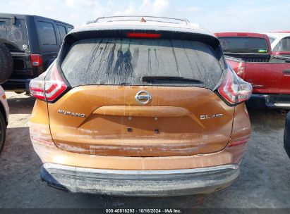 Lot #2995284371 2016 NISSAN MURANO SL