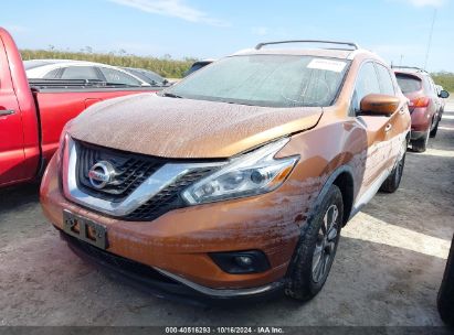 Lot #2995284371 2016 NISSAN MURANO SL