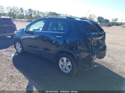 Lot #2992825914 2020 CHEVROLET TRAX AWD LT