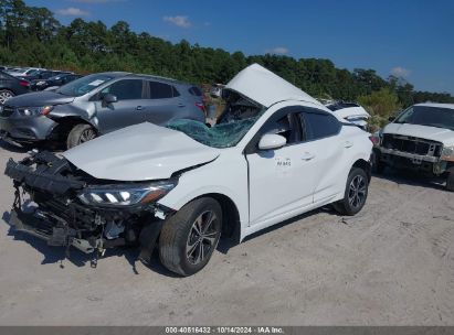 Lot #2995300538 2022 NISSAN SENTRA SV XTRONIC CVT