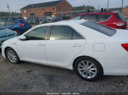 Lot #3037527539 2014 TOYOTA CAMRY HYBRID XLE